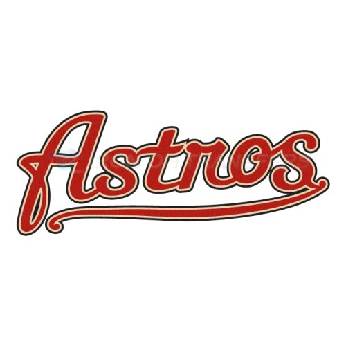Houston Astros Iron-on Stickers (Heat Transfers)NO.1612